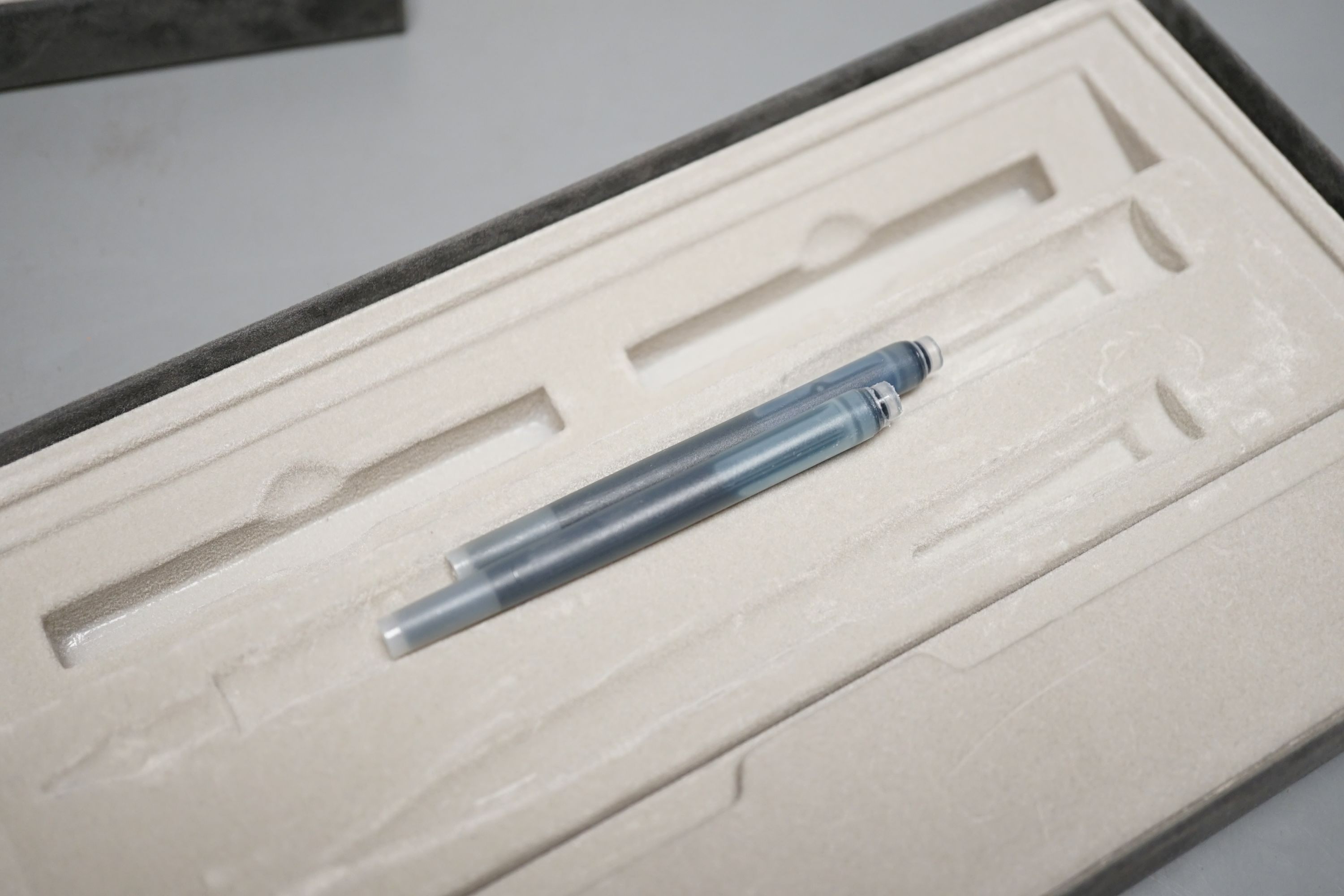 A Parker pen set boxed